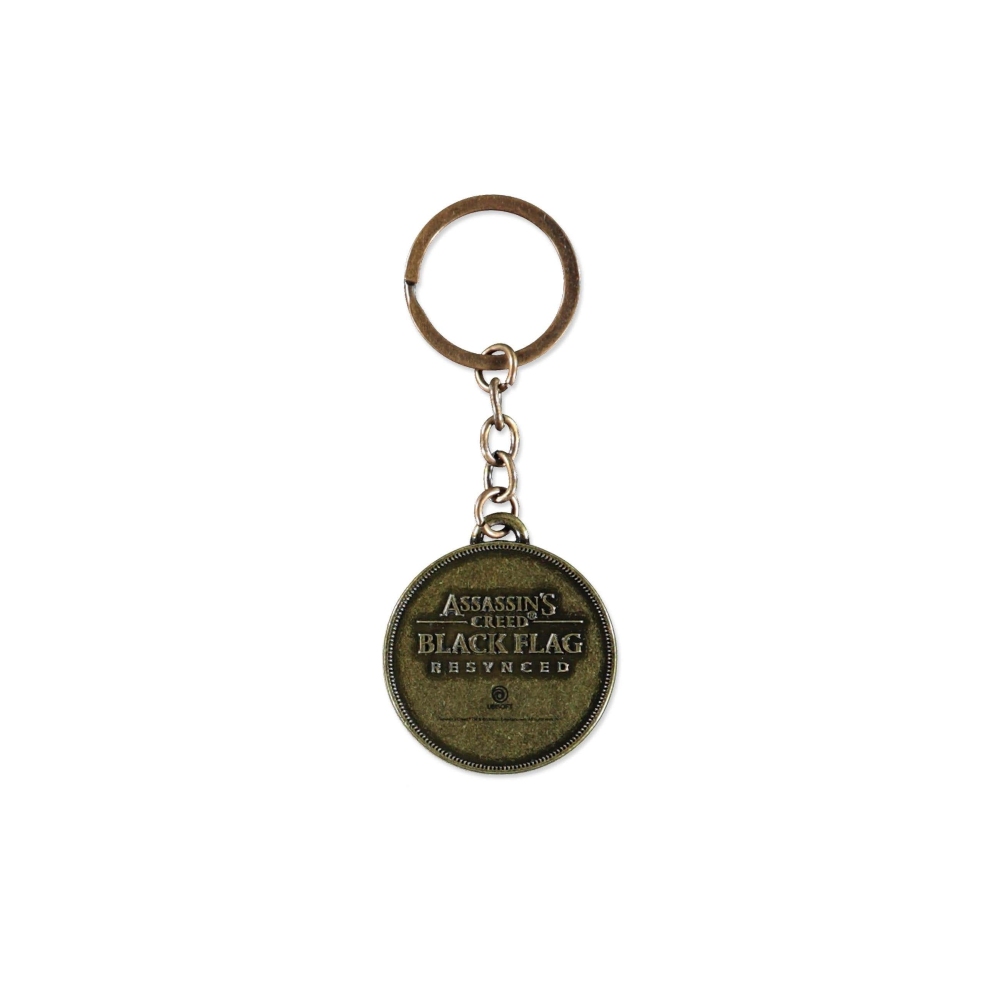 Assassin's Creed - Assassin's Creed Black Flag Coin Keychain - Copper coloured